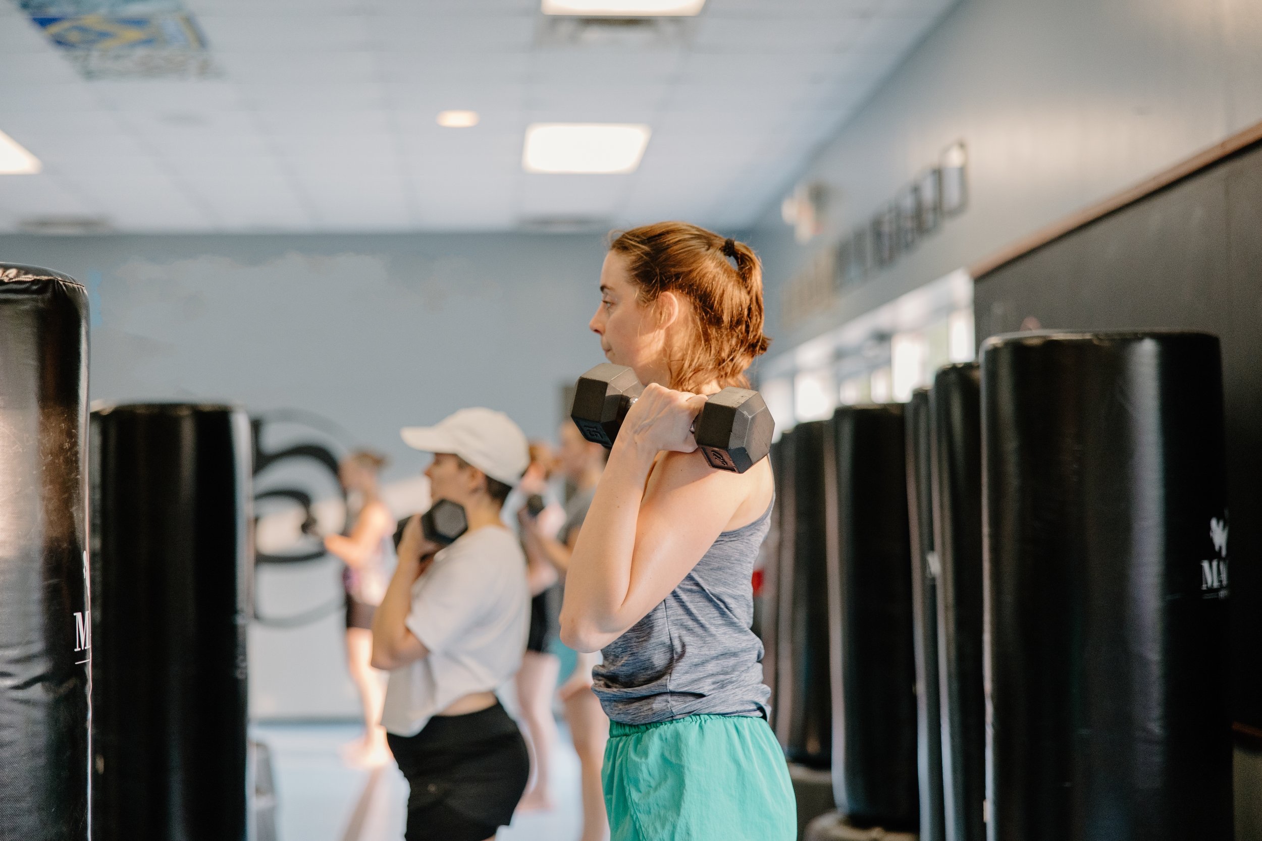 Striking and pad work
